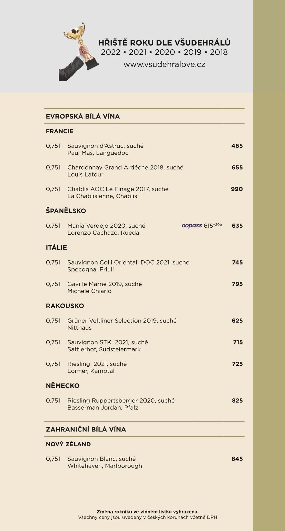 menu summer 09
