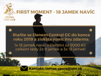 Číst dál: FIRST MOMENT - 18 jamek navíc do konce roku 2019