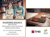 Read more: Hledáme kolegy na pozici Recepční/Provozní/Servírka/Číšník