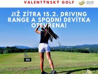 Číst dál: Driving range a spodní devítka otevřena!