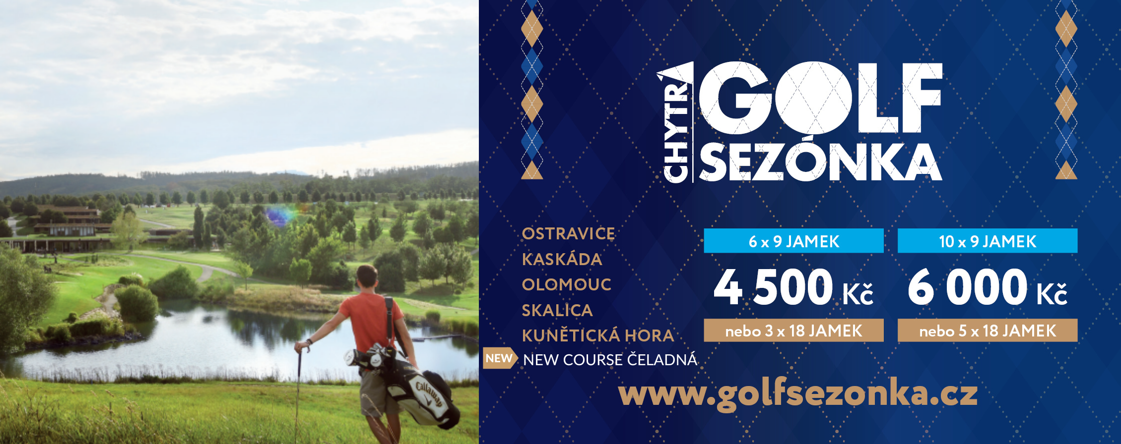 new golf season cel