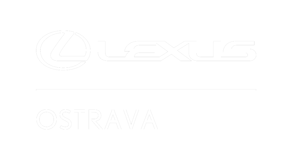 logo Lexus OSTRAVA white